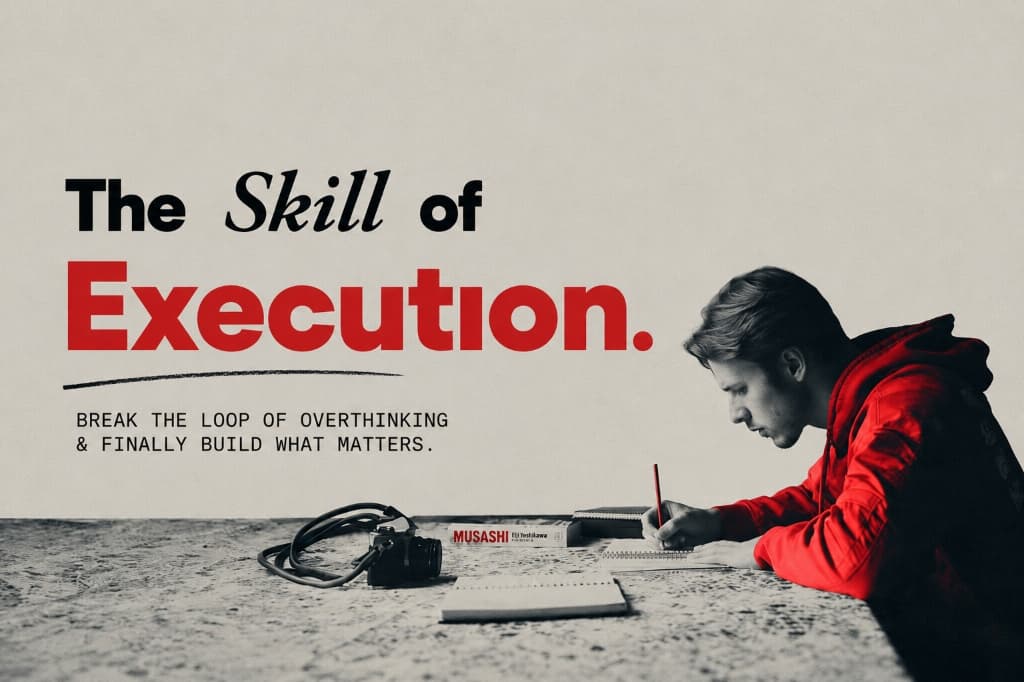 The Skill of Execution — Break the loop of overthinking & finally build what matters
